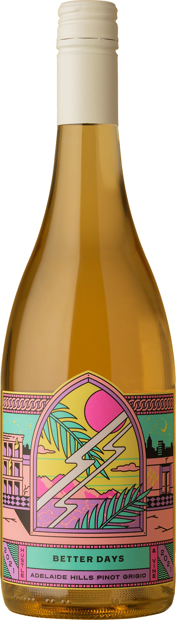 Hustle & Vine - Better Days Pinot Grigio 2021 White Wine
