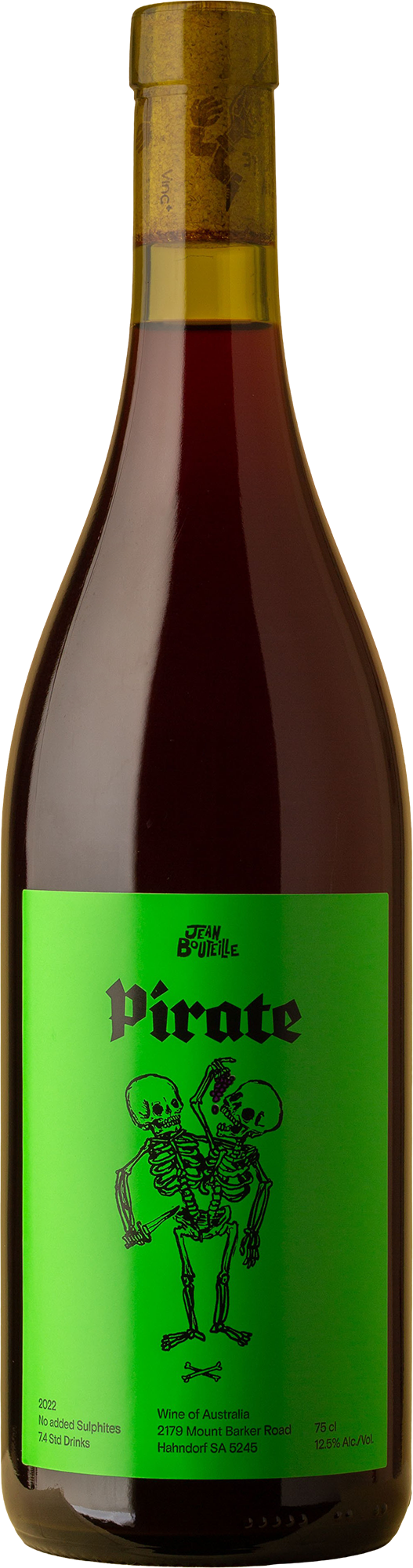 Jean Bouteille - Pirate Merlot/Semillon Merlot 2022 Red Wine