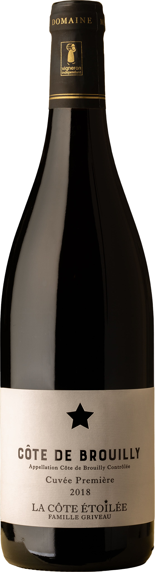 La Côte Étoilée - Cuvée Première Côte de Brouilly Gamay 2018 Red Wine