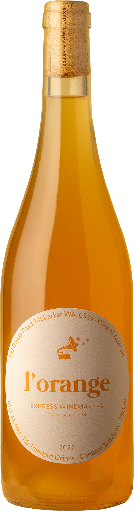 Express Winemakers - L'Orange Riesling/Semillon 2022 Orange Wine