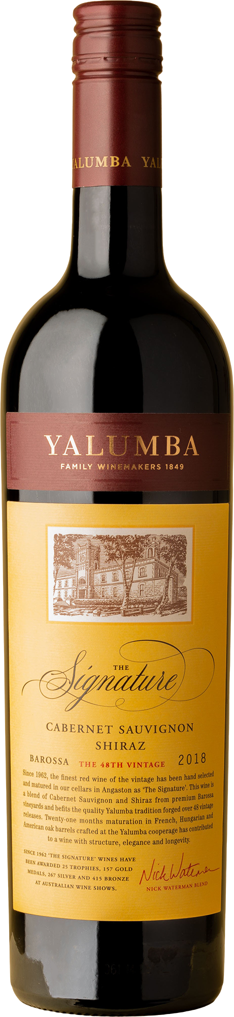 Yalumba - The Signature Cabernet Sauvignon / Shiraz 2018 Red Wine