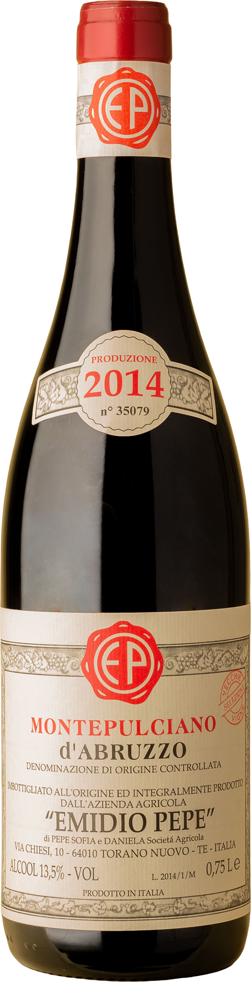Emidio Pepe - Montepulciano d'Abruzzo 2014 Red Wine
