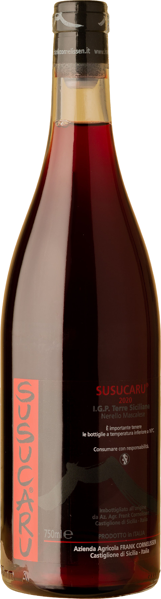 Frank Cornelissen - Susucaru Etna Rosso Nerello Mascalese Blend 2020 Red Wine