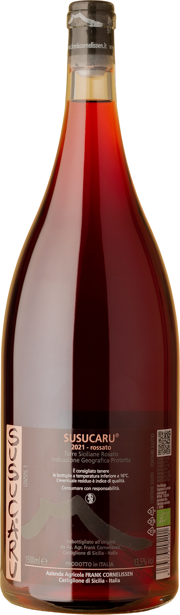 Frank Cornelissen - Susucaru Etna Rosato 1500mL 2021 Rosé
