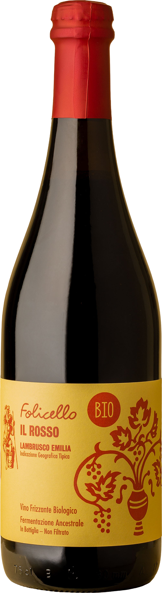 Folicello - Lambrusco Grasparossa 2020 Sparkling Wine