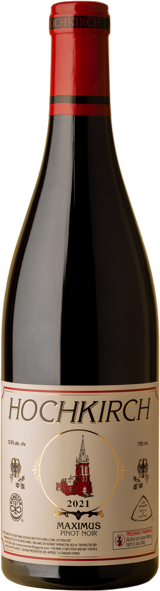 Hochkirch - Maximus Pinot Noir 2021 Red Wine