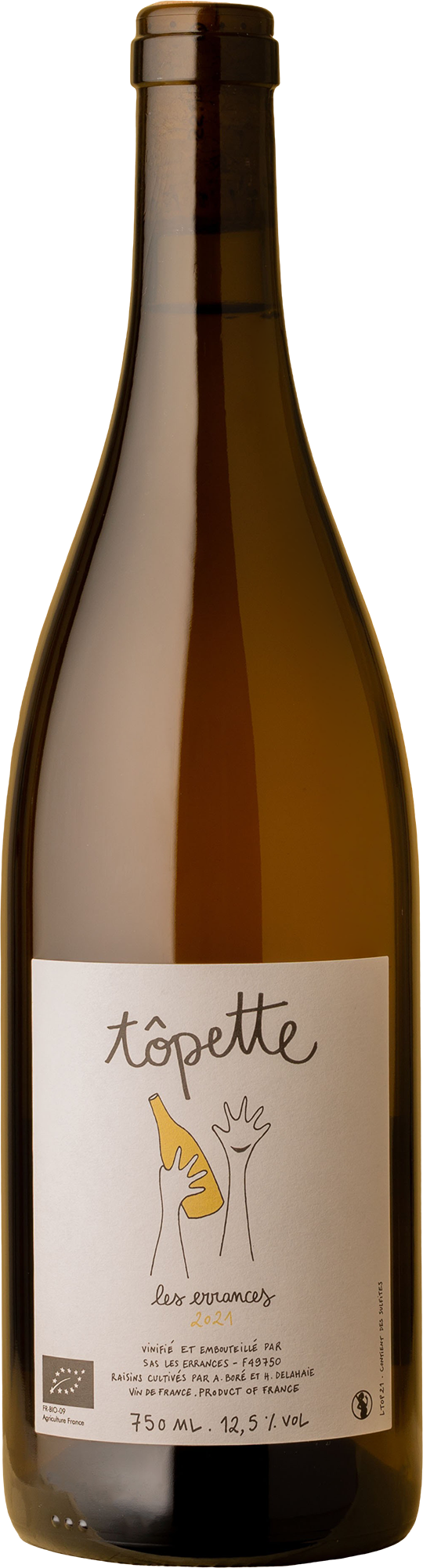 Les Errances - Topette Chenin Blanc 2021 White Wine