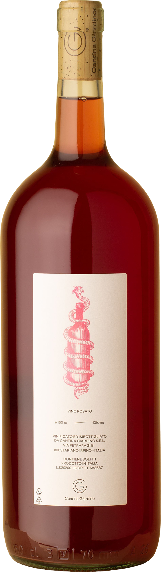 Cantina Giardino - Rosato MAGNUM 2020 Rosé
