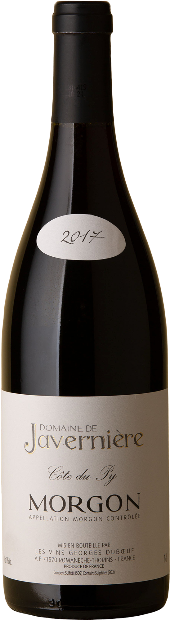 Domaine de Javerniere - Morgon Cote du Py Gamay 2017 Red Wine