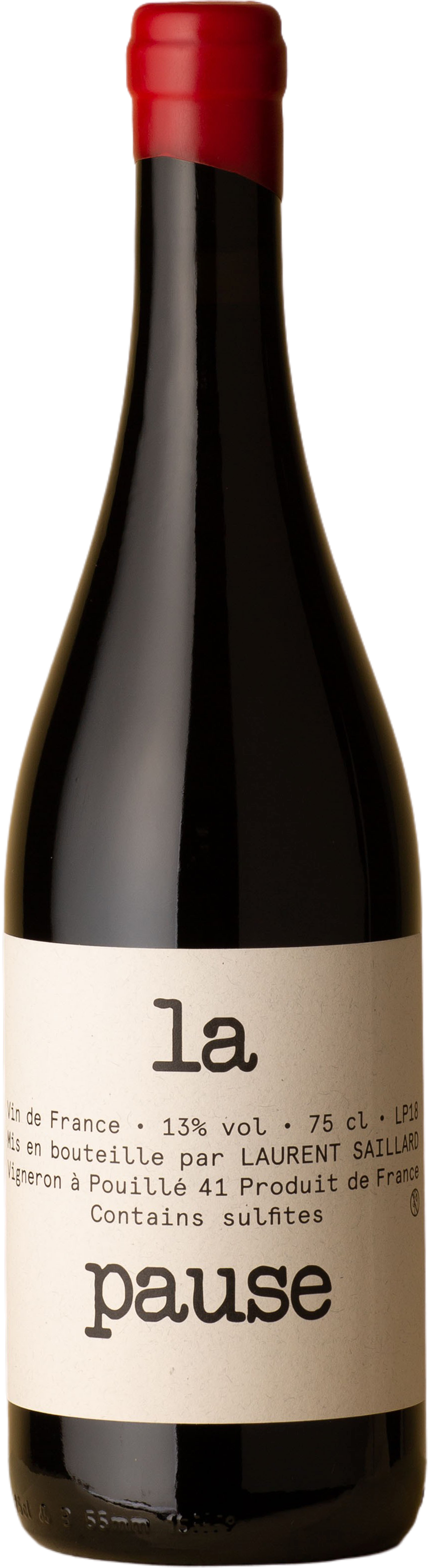 Laurent Saillard - La Pause Gamay 2018 Red Wine