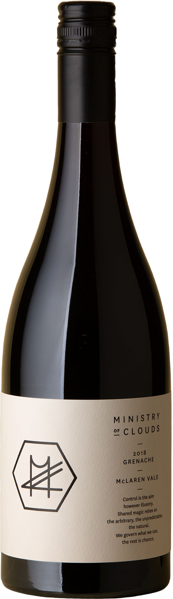 Ministry of Clouds - Grenache 2018 Red Wine