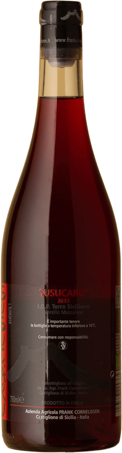 Frank Cornelissen - Susucaru Etna Rosso Nerello Mascalese Blend 2019 Red Wine