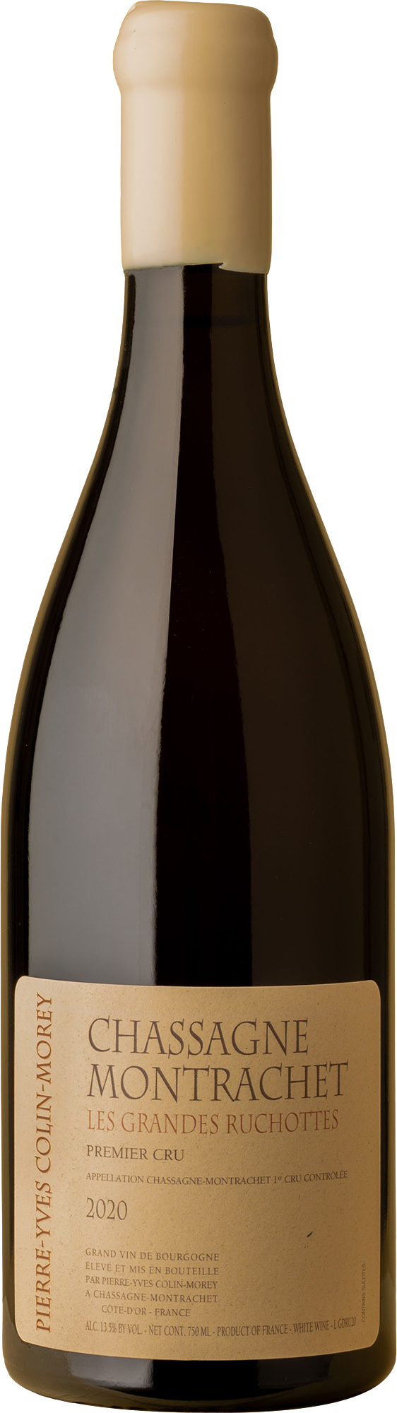Pierre-Yves Colin-Morey - Chassagne Montrachet Grandes Ruchottes Chardonnay 2020 White Wine