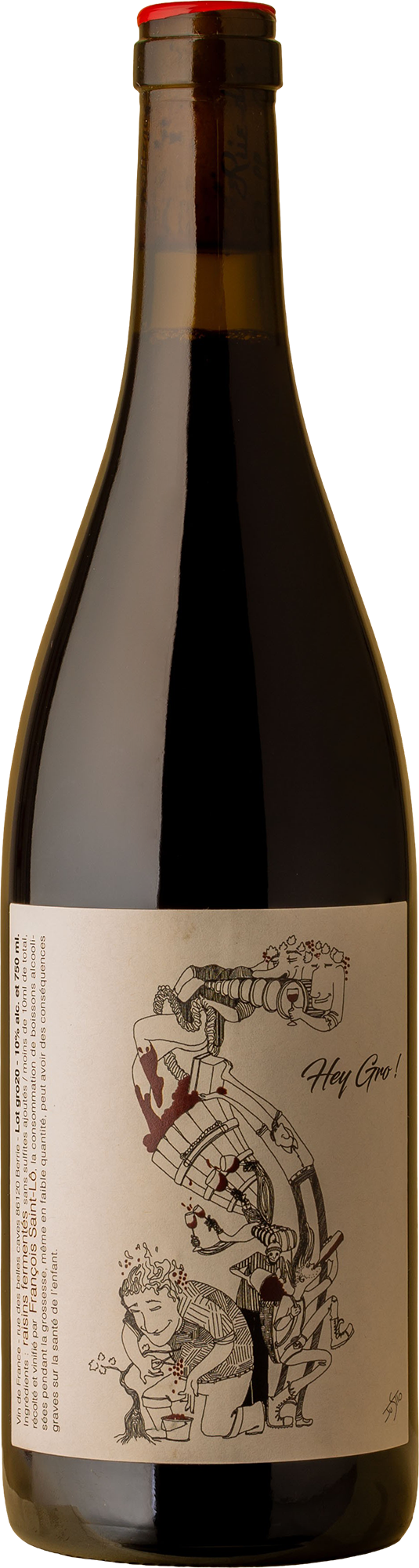 Francois St-Lô - Hey Gro Grolleau 2020 Red Wine