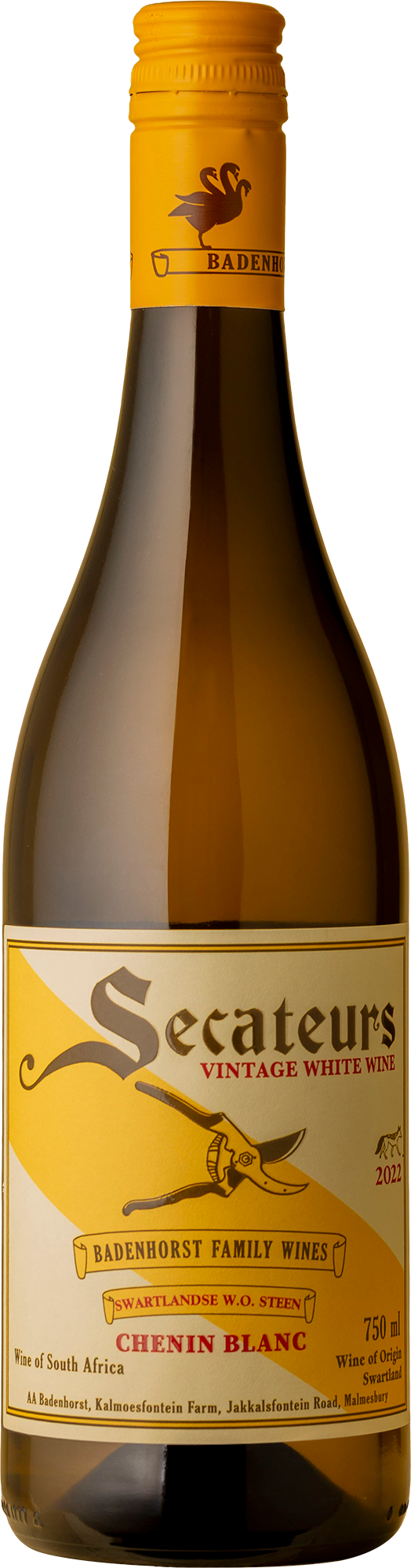AA Badenhorst - Secateaurs Chenin Blanc 2021 White Wine