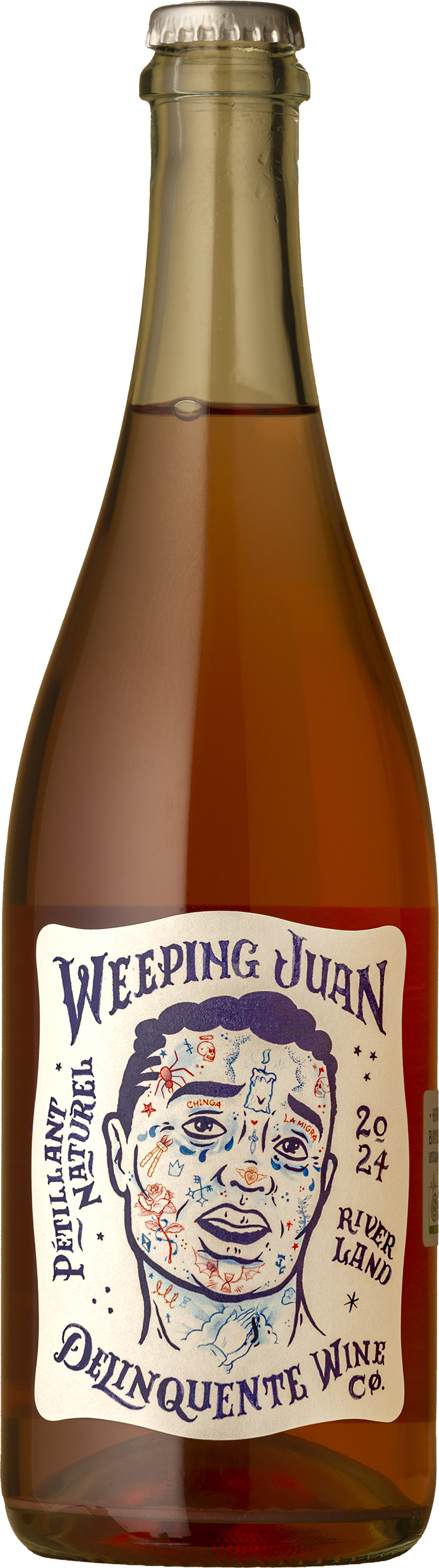 Delinquente - Weeping Juan Pet Nat 2024 Sparkling Wine