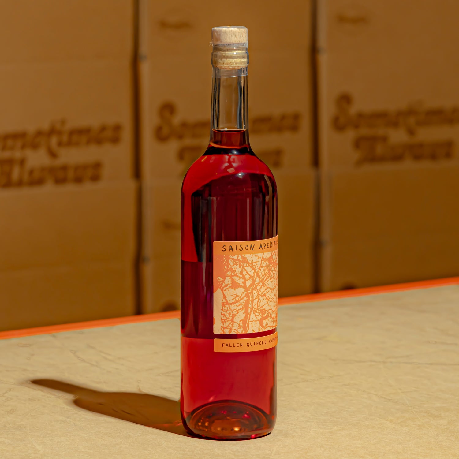 Saison Fallen Quinces Vermouth NV bottle