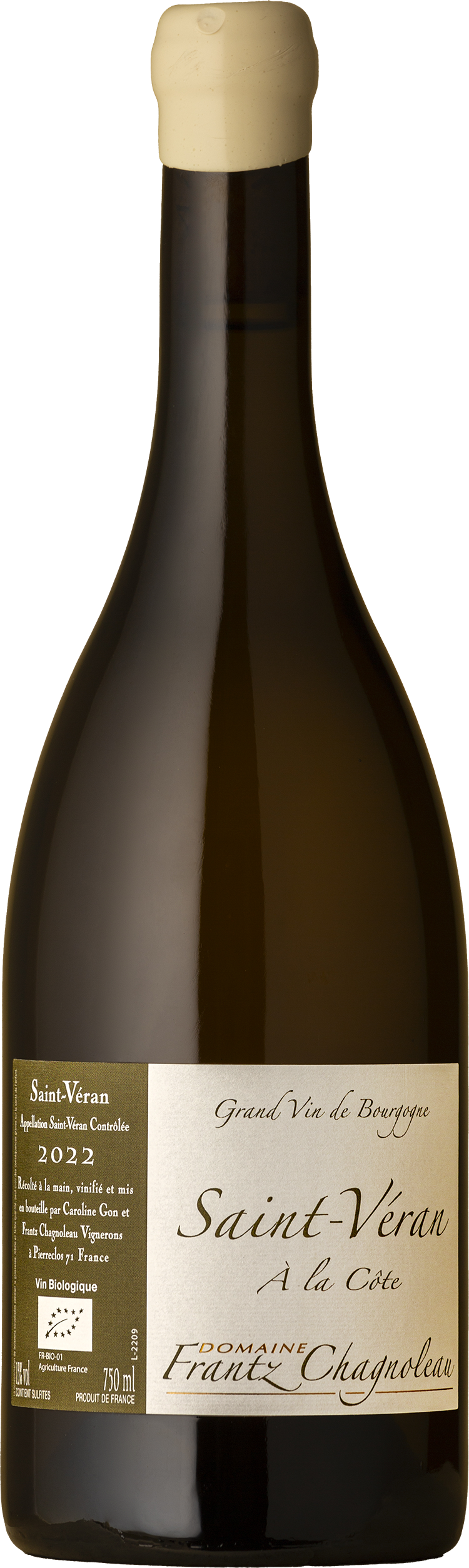 Domaine Frantz Chagnoleau - A la Cote Saint-Veran Chardonnay 2023 White Wine
