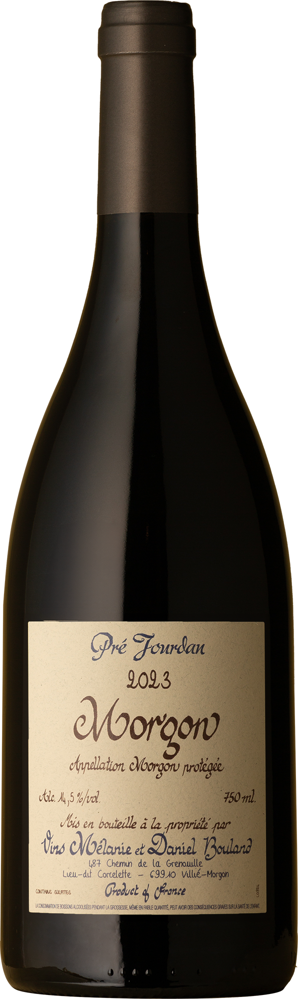 Daniel Bouland - Morgon Pre Jourdan Gamay 2023 Red Wine