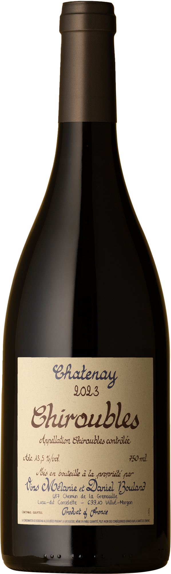 Daniel Bouland - Chatenay Chiroubles Gamay 2024 Red Wine