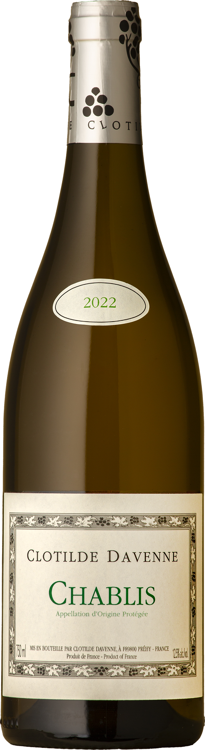 Clotilde Davenne - Chablis Chardonnay 2022 White Wine