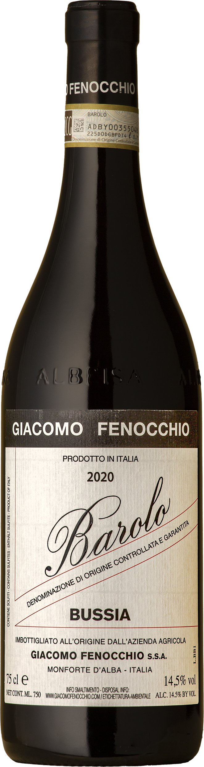 Giacomo Fenocchio - Barolo Bussia Nebbiolo 2020 Red Wine