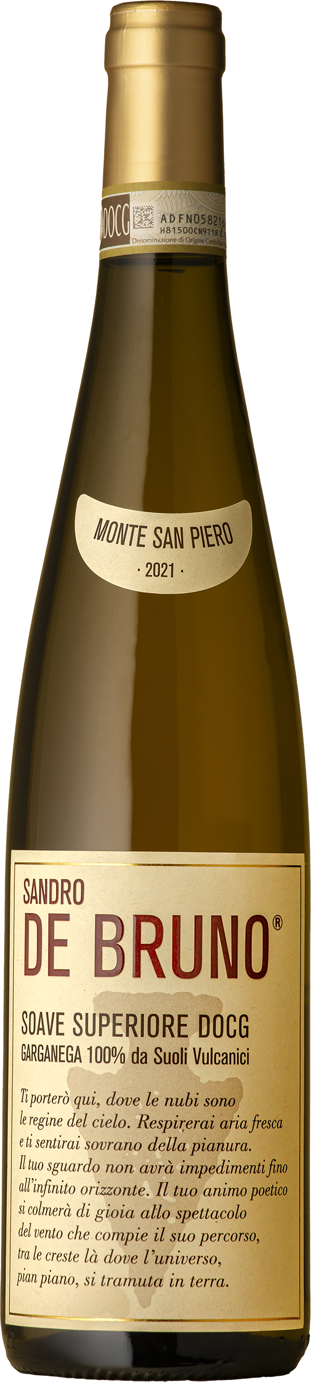 Sandro de Bruno - DOCG Monte San Piero Soave Garganega 2021 White Wine