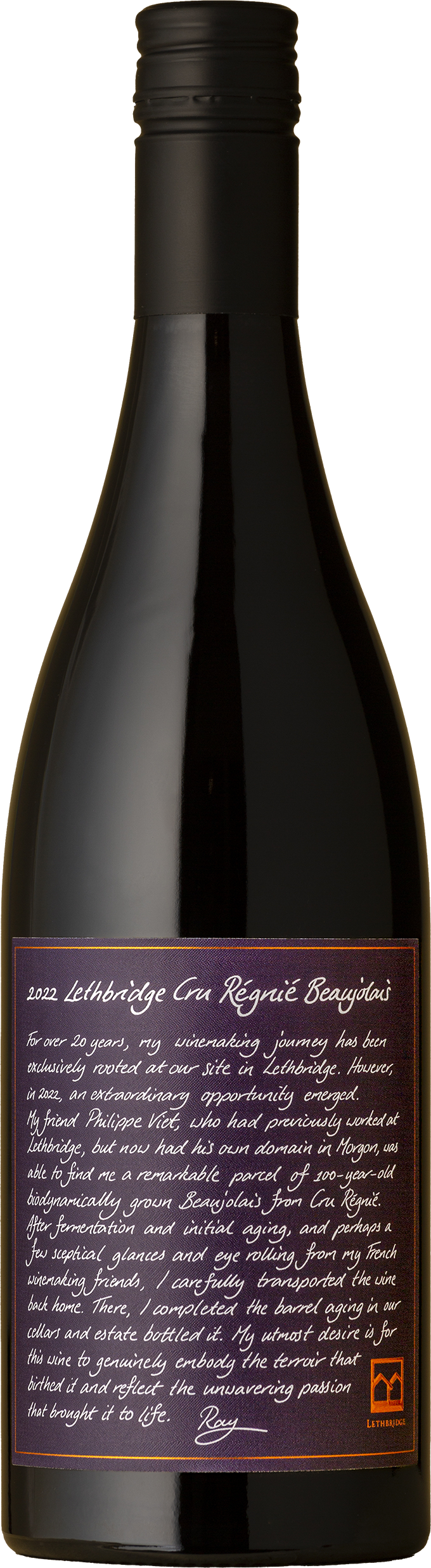 Lethbridge - Cru Regnie Beaujolais Gamay 2022 Red Wine