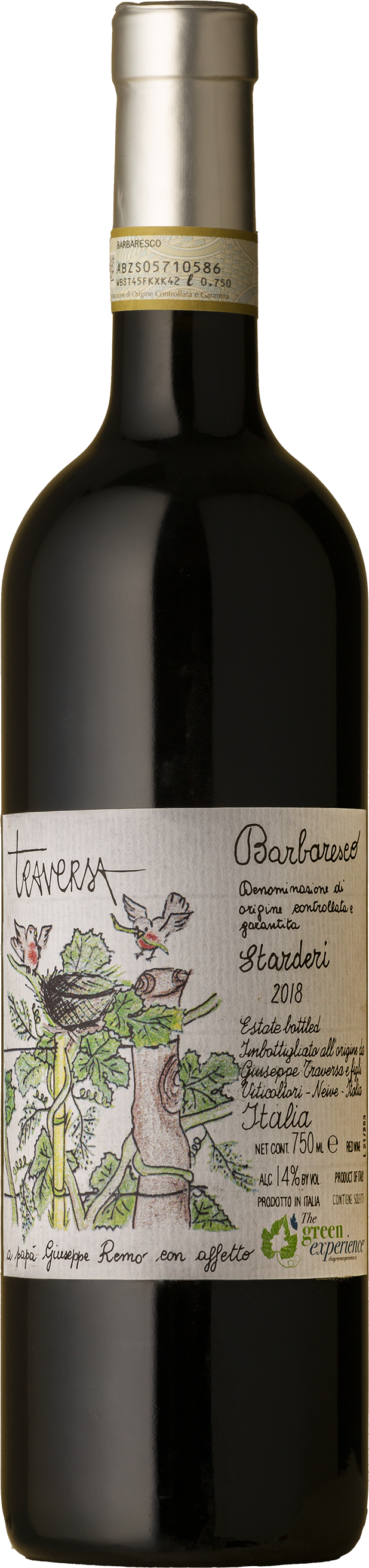 Traversa - Staderi Barbaresco Nebbiolo 2018 Red Wine