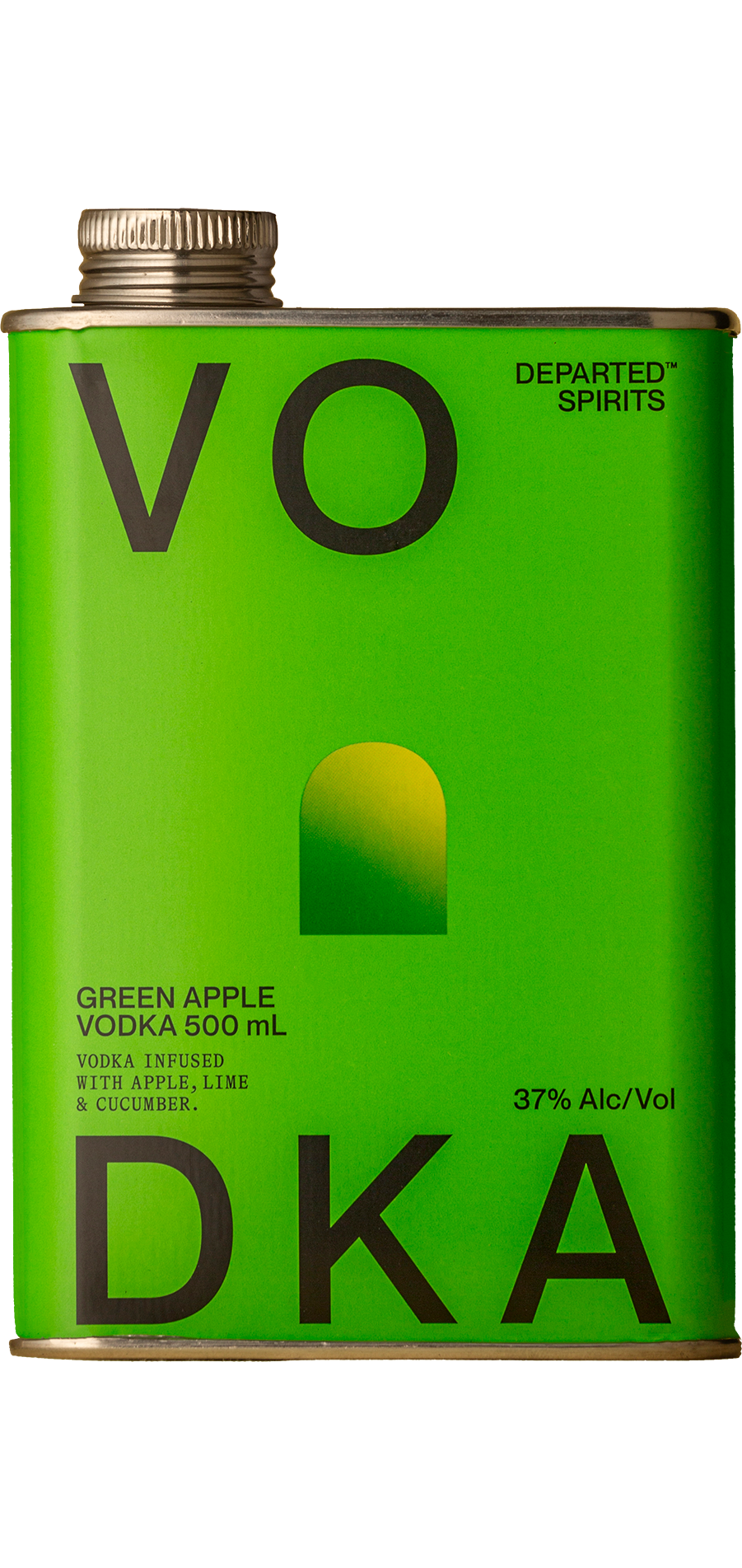 Departed Spirits - Green Apple Vodka 500mL Not Wine