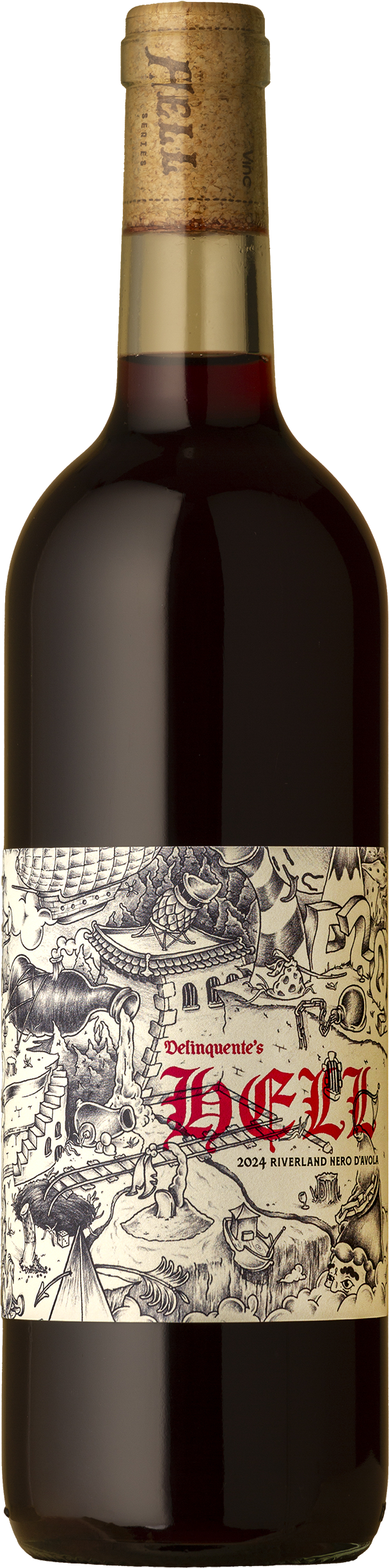 Delinquente - Hell Series Nero D'Avola 2024 Red Wine