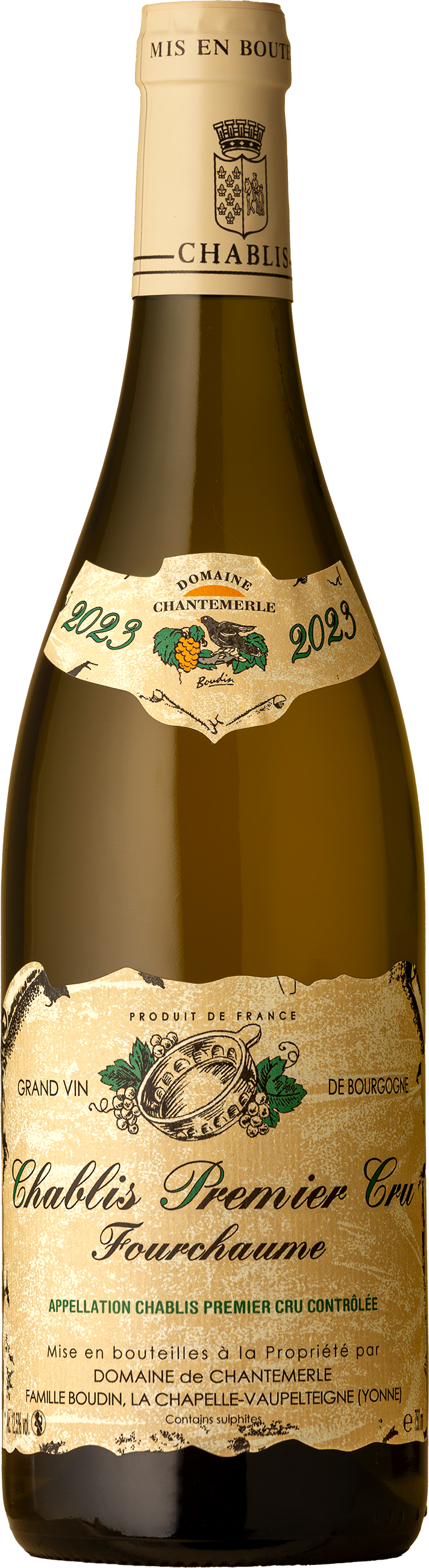 Chantemerle - Chablis 1er Cru Fourchaume Chardonnay 2023 White Wine