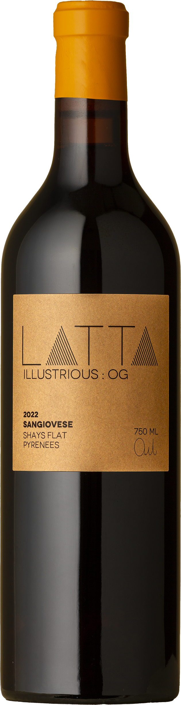Latta - Shay's Flat Illustrious OG Sangiovese 2022 Red Wine