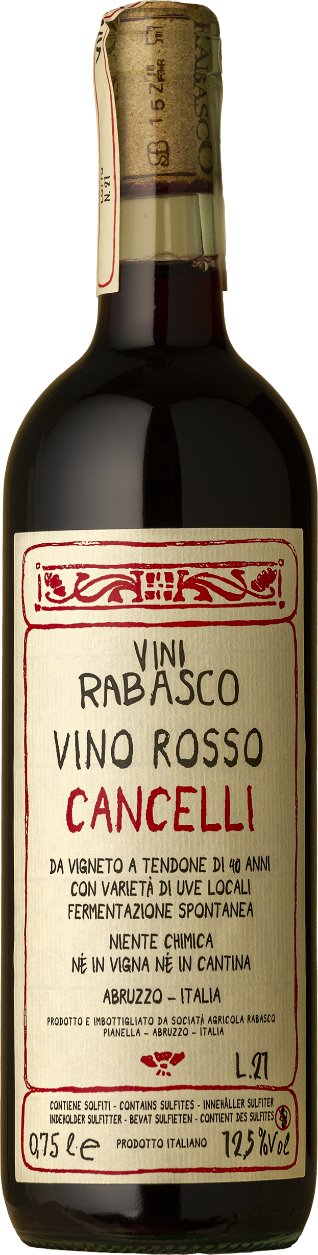 Rabasco - Cancelli Rosso Montepulciano 2021 Red Wine