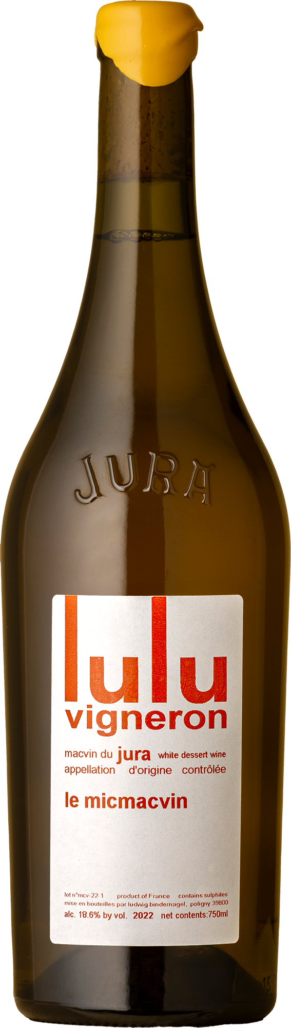 Lulu Vigneron - Le Mic Macvin du Jura 2022 Red Wine