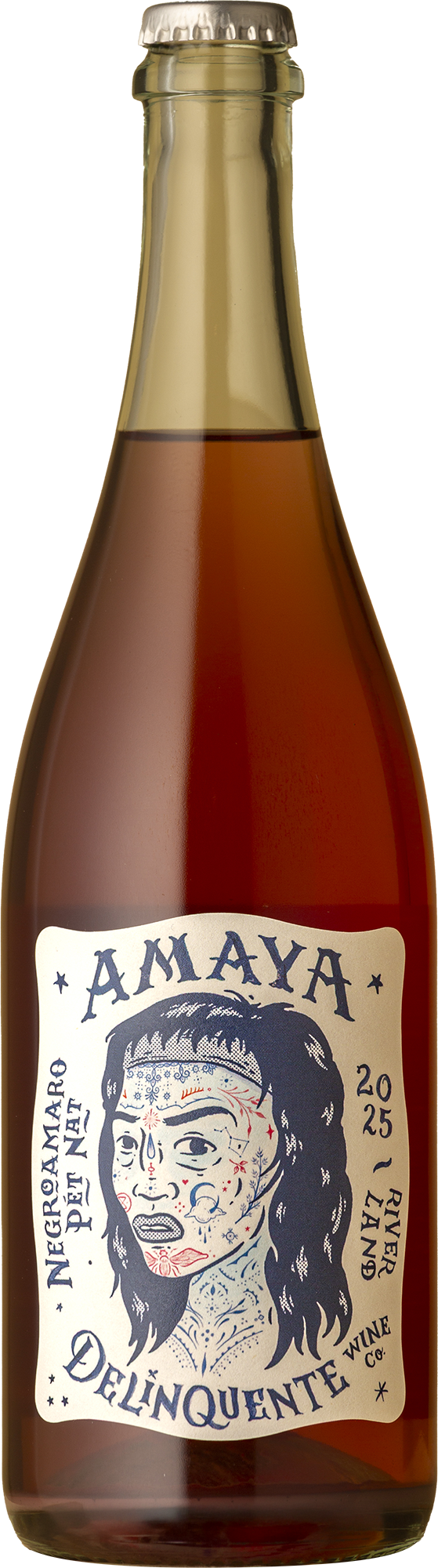 Delinquente - Amaya Pet Nat Negroamaro 2025 Sparkling Wine