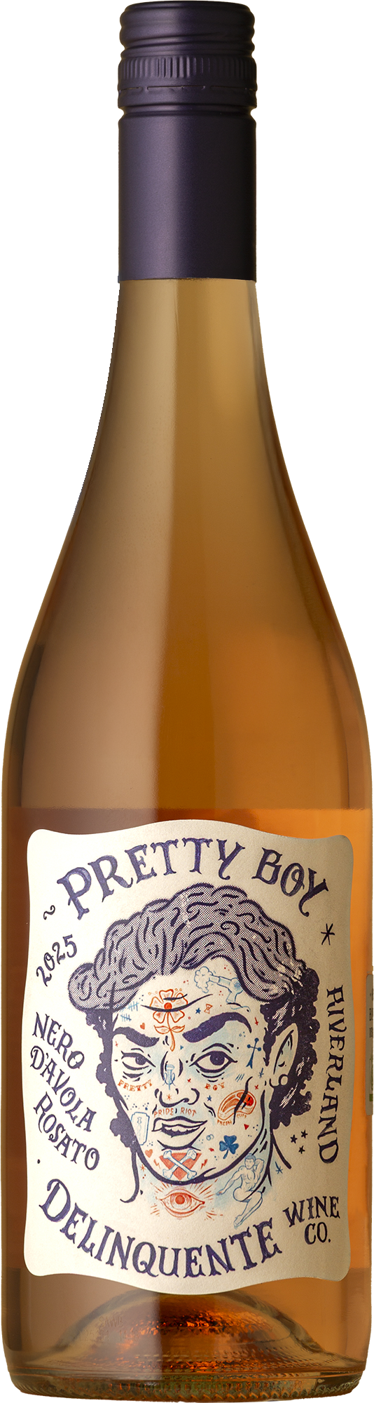 Delinquente - Pretty Boy Rosato Nero d'Avola 2025 Rosé