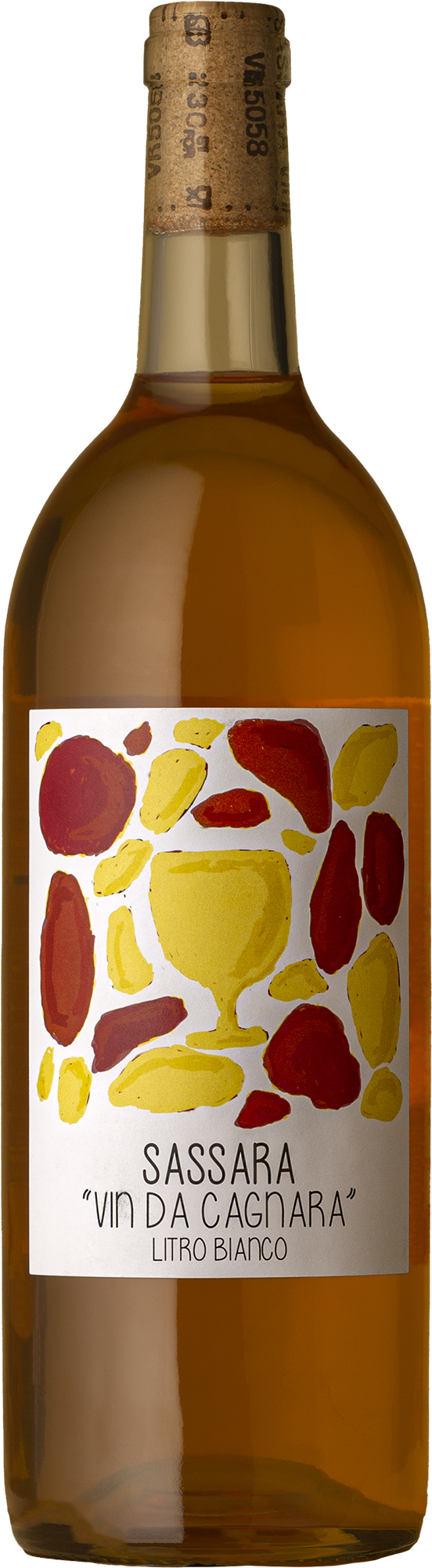 Sassara - Litro Skin Contact Garganega 2024 1000ml Orange Wine