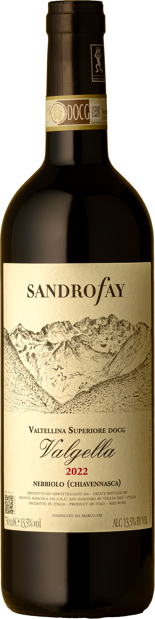 Sandro Fay - Valgella Valtellina Superiore Nebbiolo 2022