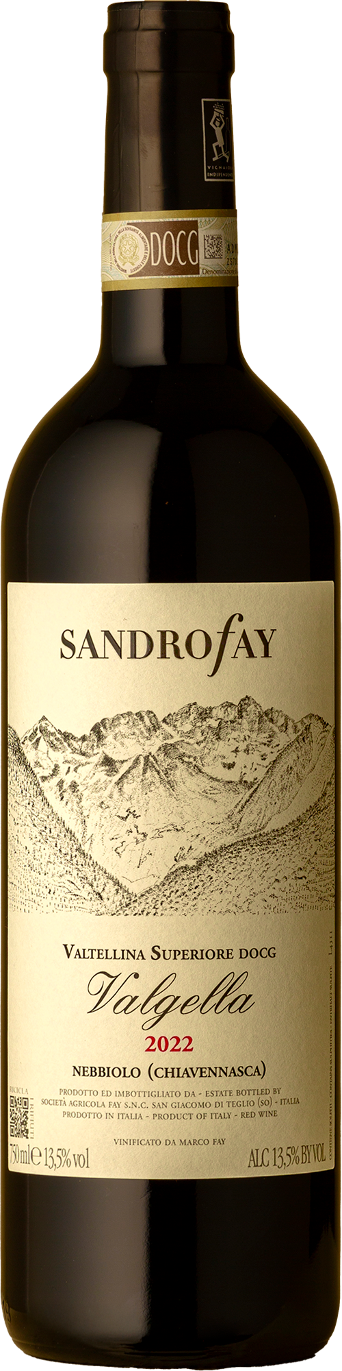 Sandro Fay - Valgella Valtellina Superiore Nebbiolo 2022