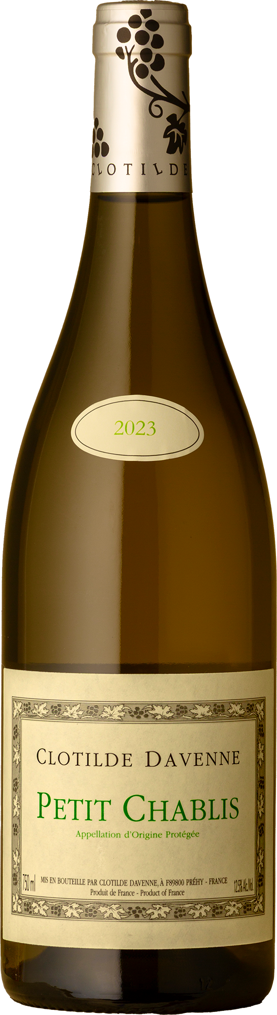 Clotilde Davenne - Petit Chablis Chardonnay 2023 White Wine