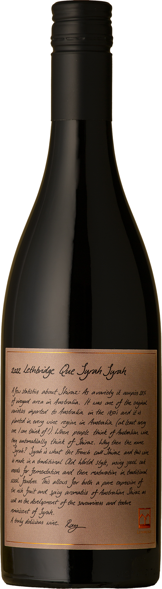 Lethbridge - ‘Que Syrah Syrah 2022 Red Wine