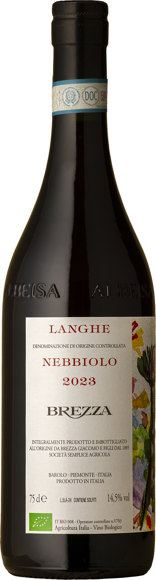 Brezza - Langhe Nebbiolo 2023 Red Wine
