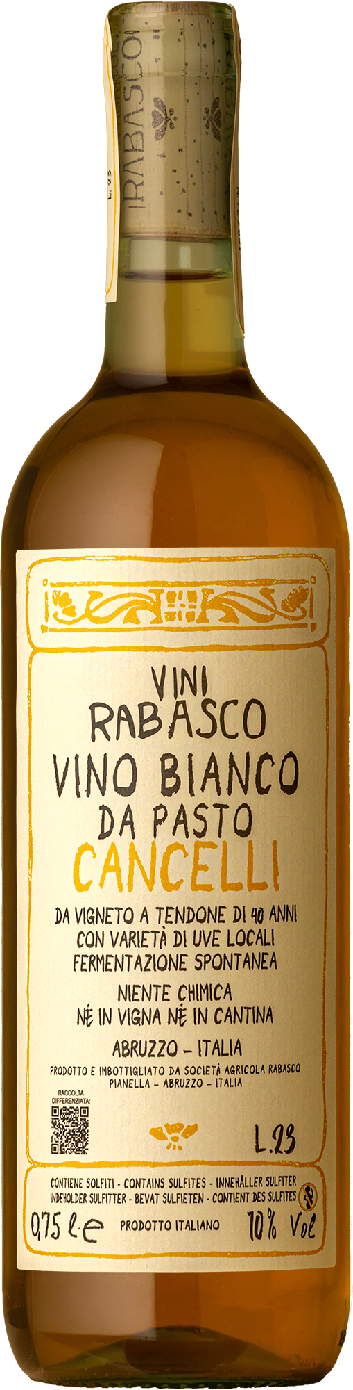 Rabasco - Cancelli Bianco Trebbiano 2023