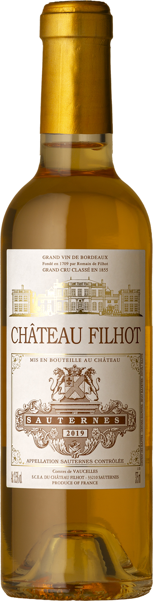 Château Filhot - 2éme Grand Cru Classé Sauternes 2019 375ml Not Wine