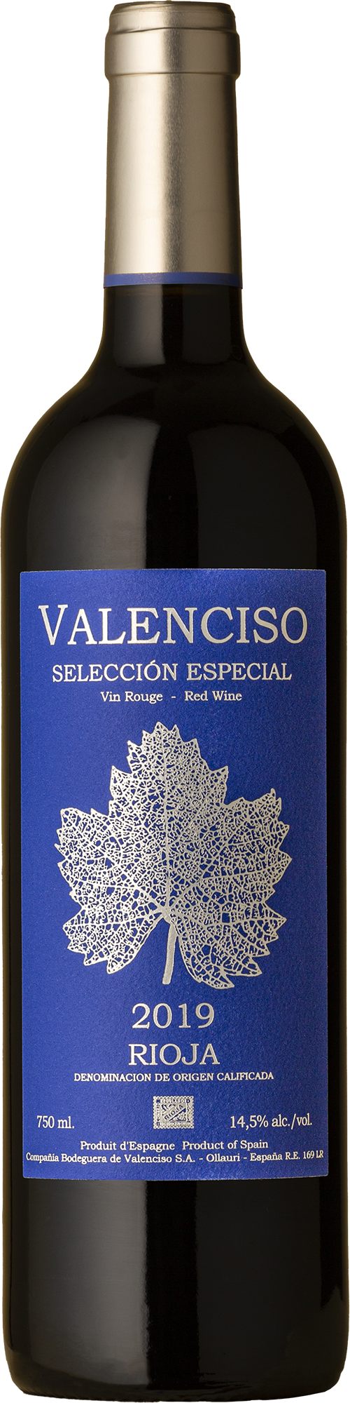 Valenciso - Reserva Rioja Tempranillo 2019 Red Wine