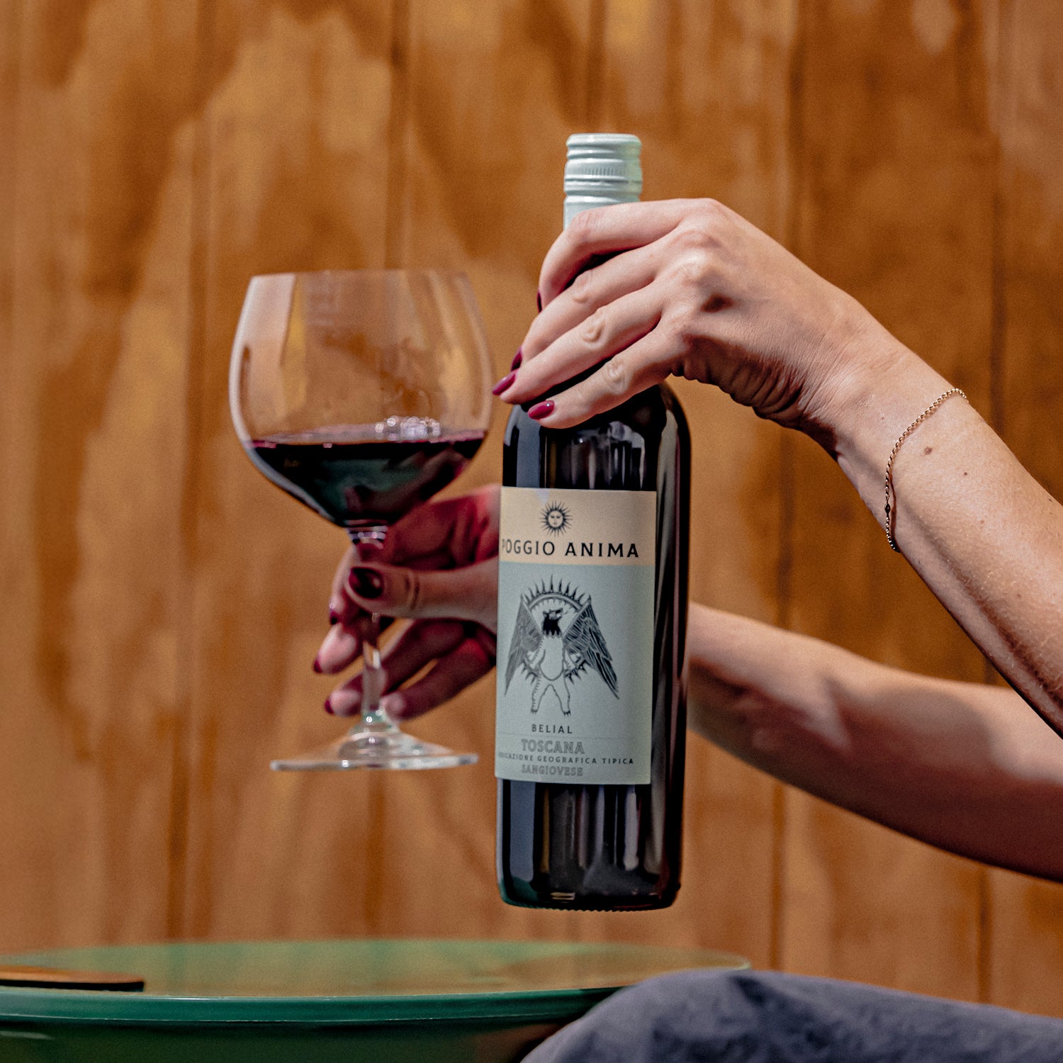Poggio Anima Belial Toscana Sangiovese 2023 bottle