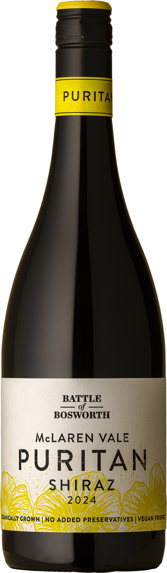 Battle of Bosworth - Puritan Preservative Free Shiraz 2024 Red Wine