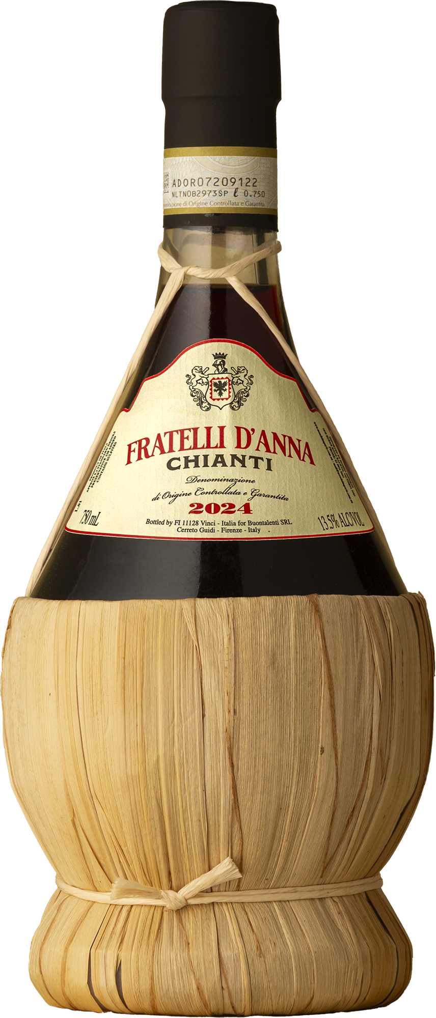 Fratelli D'Anna - Fiasco Chianti Sangiovese 2024 Red Wine