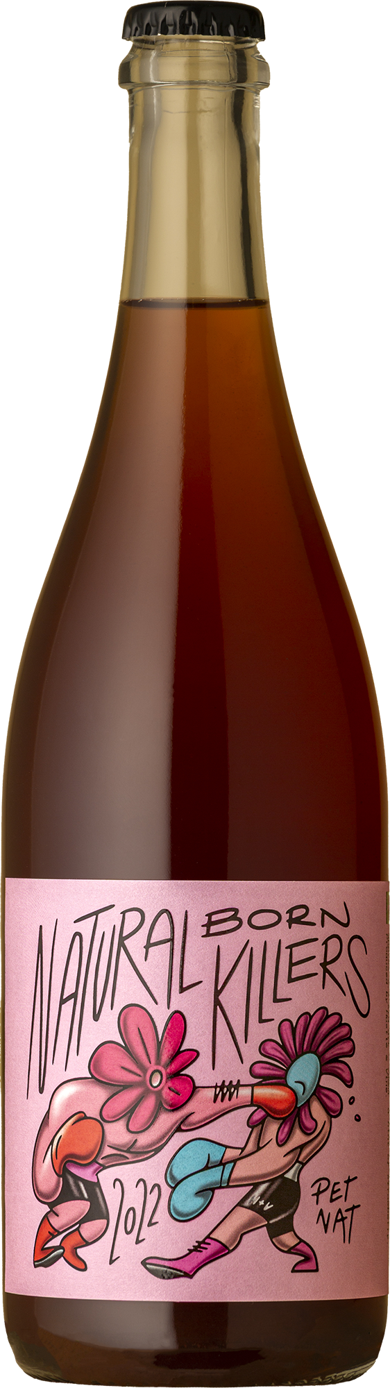 Hustle & Vine - Natural Born Killers Pink Pet Nat 2022 Sparkling Wine
